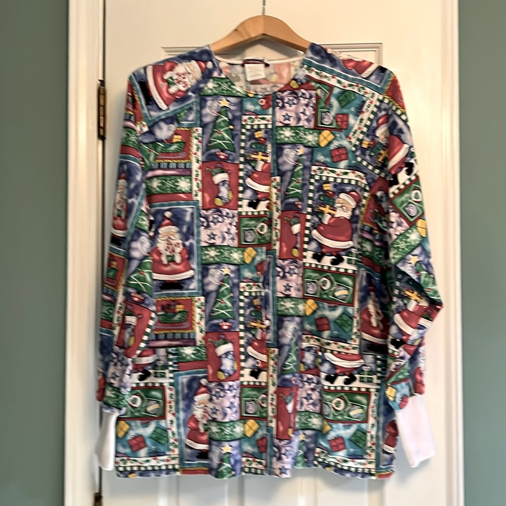 Scrub Jacket Christmas